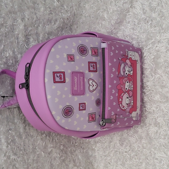 NWT Loungefly Sanrio My Melody and Kuromi mini backpack